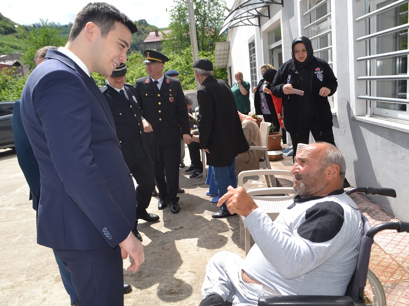 Kaymakamımız Mustafa Talha AYDIN'dan Ramazan Bayramı Ziyaretleri